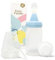 FARLIN Baby Food Easy Feeder, 6 oz, Squeeze Bottle with Dispensing Spoon - Wide Neck Easy to Clean, Soft Safety Spoon, BPA Free for Infant Feeding, Weaning Spoons (6oz, 180ml/cc, Blue)
