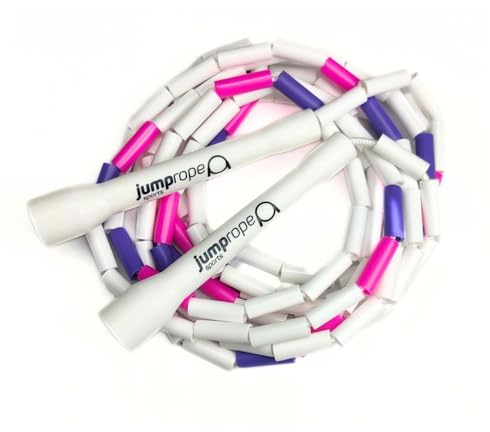 Professionelles Rope Skipping Wettkampf Springseil BEAD CHAMPION (3.0m Seillänge - verstellbar) (beery)