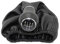 XUBOR Perilla de cambio de marchas para Seat Ibiza 1996-2001, Pomo de cambio de marchas de 5 velocidades, Cuero PU y ABS, Negro con línea roja, Moderno, Blanco y Negro