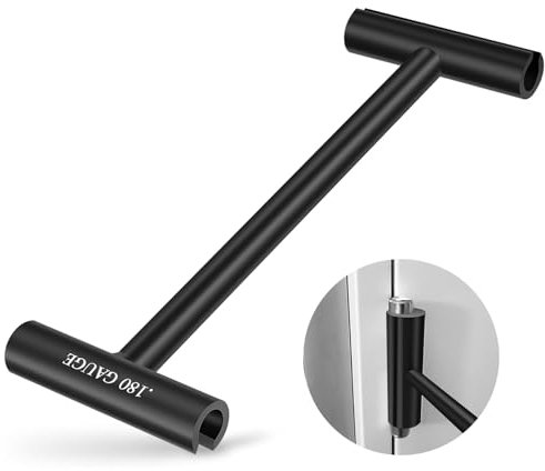 Door Hinge Adjustment Tool, Heavy .134 & .180 Gauge Hinge Gap Adjusting Wrench, All-in-One Hinge Bender Tool for Standard Door Commercial Doors