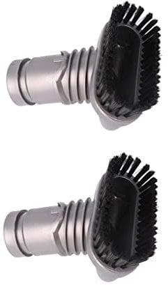 Confezione da 2 spazzole per aspirapolvere da 28 mm per Dyson DC35, DC45, DC52, DC58, in plastica, antiruggine, per mobili, divani, tende e persiane