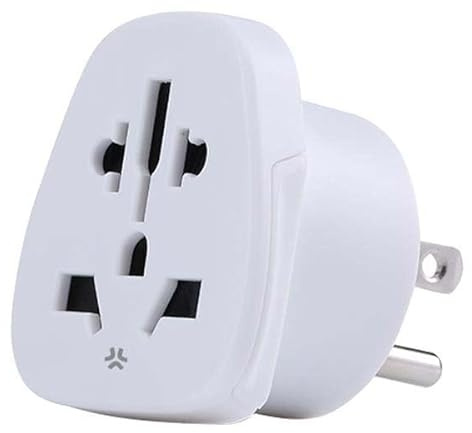 Celly, Adattatore Universale Da Viaggio, Con Presa Schuko Americana, Facile da Trasportare, Con Funzione Safety Shutter, Compatto e Leggero