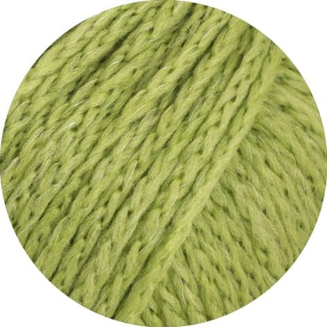 LANA GROSSA Cool Merino Big | Voluminöses Kettengarn aus klassischer Merinowolle | Handstrickgarn aus 90% Schurwolle & 10% Polyamid | 50g Wolle zum Stricken & Häkeln | 90m Garn FB 237