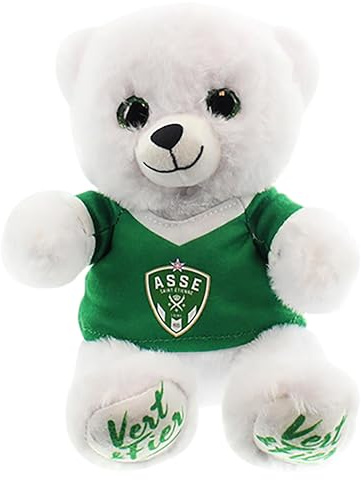 Saint Etienne Plüschbär ASSE – Offizielle Kollektion AS 18 cm