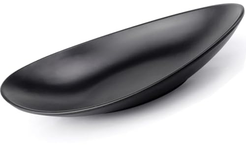ZHAOYCSH Oval Ring Dish and Key Tray, Black Trinket Bowl, Decorative Catchall Dish for Keys & Jewellery, for Home Entryway, Hallway, Dresser, Bathroom and Bedroom Organiser
