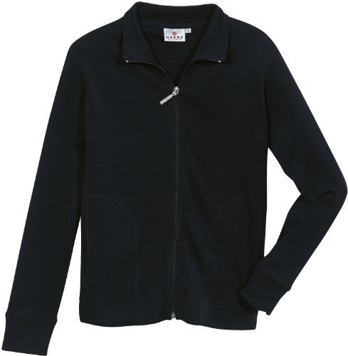 HAKRO Damen Casual Sweatjacke - 227 - schwarz - Größe: 3XL