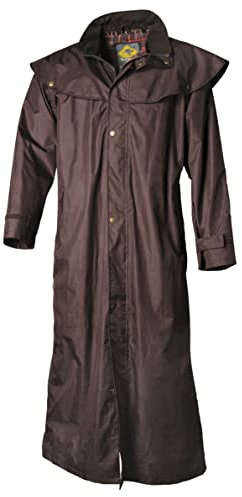 Scippis Stockman Coat Regenmantel Braun M