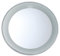 TWEEZERMAN Kosmetikspiegel mit Beleuchtung (15-fache Vergrößerung, LED Licht, Schminkspiegel mit Saugnäpfen, 9 cm Durchmesser), Silber