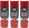 151 Red Gloss Multi-Purpose Aerosol Spray Paint 400ml (3 Pack)