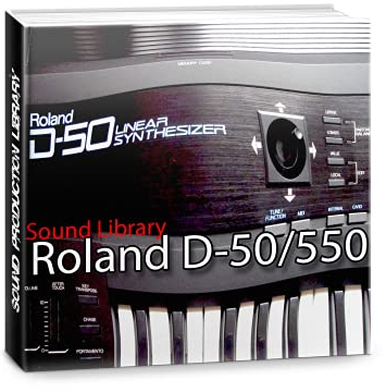 for ROLAND D-50 Large Original Factory and NEW created Sound Library & Editors