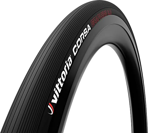 VITTORIA Cub. Corsa 25-622 G2.0 Cubiertas Ciclismo Unisex Adulto, Negro (Negro), Talla Única
