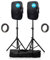 Kam RZ12A V3 - Altavoz activo (1000 W, 2 unidades)