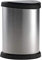 Curver - Cubo de basura Touch 40L, acabado color acero