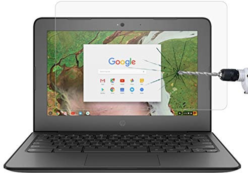 Cqu Laptop Screen Front Film Protect Cover HD Clear Tempered Glass Protective Film Screen Protector for HP Chromebook 11 G6 EE 11.6 inch Netbook Portable Computer