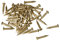 sourcing map Pequeños clavos de latón pequeños 1.5x10mm para DIY cuadros decorativos cajas de madera accesorios para el hogar 50pcs