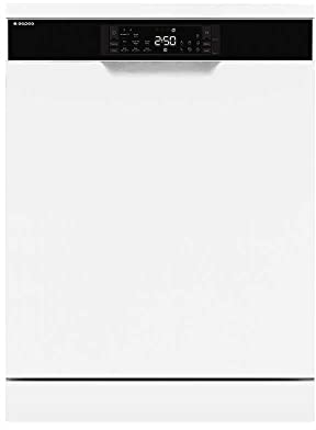 Aspes Lavavajillas 60cm Blanco ALV137. 1900W, 15 Cubiertos, 3 Bandejas, 8 Programas, Display LED manual, Función Stop&Go, Eficiencia Energética Clase D