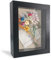 GraduationMall 3D Bilderrahmen Tief Objektrahmen 13x18 cm Schwarzen mit Glasscheibe zum Befüllen für Blumen Medaillen Tickets Wand Tischrahmen Schwarz