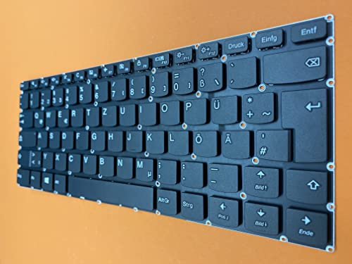 T-ProTek DEUTSCHE-Tastatur Keyboard kompatibel für Lenovo V310-14ISK (80SX002KUS)