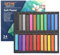Artme Softpastellkreide 24er Etui - Weiche Pastellkreide - für Künstler, Hobbymaler, Schule, Kunstunterricht.