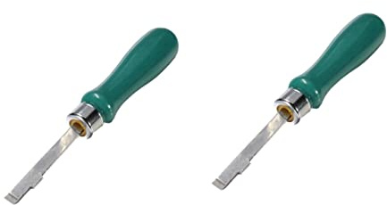 Mikikit 2Stückereparaturabdeckungarbeiterhandgelenkentfernerreportableändernentfernunguhrwerkzeugtragbarewareöffnungprofessionellerrückseitenöffneruhrschmuckschatullebatteriegrünstahlfür
