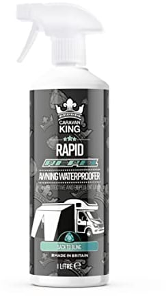 Caravan King – Awning & Canopy Waterproofer Spray – Long-Lasting Waterproof Protection for Caravan Awnings, Tents & Outdoor Fabrics, 1L