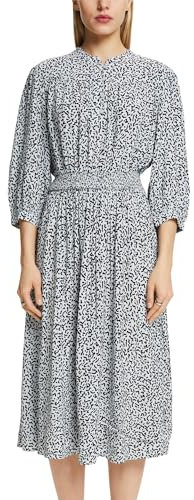 ESPRIT Damen 014ee1e318 Kleid, 444/Light Blue 5, 36