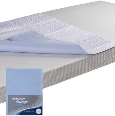 PARAM Bettschutzauflage Waschbar 85 x 90 cm | Inkontinenzunterlage Waschbar | Schützt Bett & Textilien | Hoher Komfort | 2.300 ml Saugvolumen