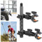 Motorcycle Bike Handlebar Mount for Insta360 X5, Double Clamp Mount with Selfie Stick for Insta360 X5 X4 X3 X2 X ONE RS,Perfect for Cycling Videos,Umbrella Clamp,Third-Person Bike Handlebar Mount