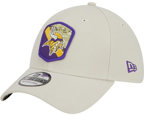 New Era 39Thirty Cap Salute to Service Minnesota Vikings - L