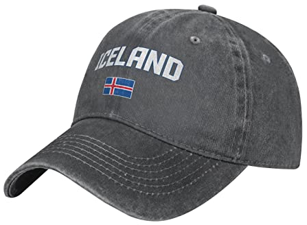 501 Damen Herren Baseball Kappe Mütze Island-Flagge Cooler Isländer Baseballmütze Baumwolle Baseball Kappen Reine Farbe Trucker Kappe Für Golf Laufen Kletter