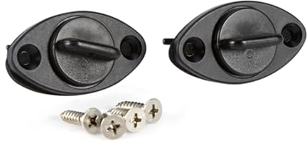 ANKROYU Universal Drain Plug Kit, Boat Drain Plug Kit, 2 Plugs Bung with Screws for Canoe Boat Dinghy Kayak Boat Drain Holes Accessories