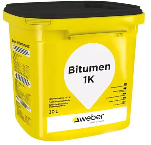 weber Bitumen Dickbeschichtung 1K - 30 Liter