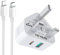 TEYASI iPhone Charger, iPhone Fast Charger Cable and Plug 20W Super Charge for i Phone 14/14 Plus/14 Pro/14 Pro Max/13/13 Pro/12 Pro/SE/11 Pro,3FT/1M New iPad Rapid USB C to PD Charging Lead and Plug