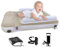 Aufblasbares Flugzeug-Autobett Für Kleinkinder | Baby-Reisebett | aufblasbare Reise-Schlafunterlage | Tragbares Babybett | -Flugzeugbett Auto-Kinder-Luftmatratze