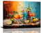 Nopenta Wein-Dekor, Glas-Cocktail-Bar, Wandkunst, ästhetische Küchendekoration, Malerei, Leinwandbild, Drucke, moderne Kunstwerke, Heimdekorationen für Küche, Esszimmer, Wohnzimmer, Bar, 40,6 x 30,5