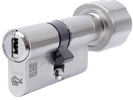 ABUS MAGTEC 2500 Knaufzylinder 60 | 50K | Magnet-Technologie | Höchster Kopierschutz | Pickingschutz Bohrschutz Ziehschutz | Patentschutz bis 2038 | 5 Schlüssel + Sicherungskarte | Gleichschließend