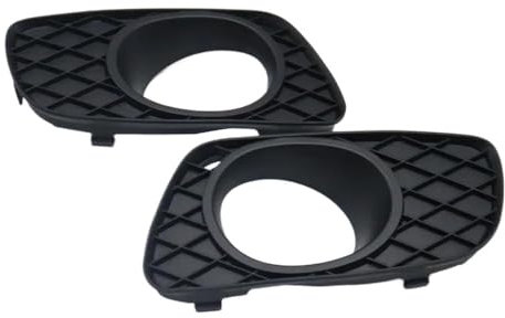Griglia per Fendinebbia Compatibile Con Benz Per Smart Per Fortwo 451 2007-2015 Paraurti Anteriore Fendinebbia Griglia Di Copertura Trim Griglia Fendinebbia Paraurti Anteriore 4518260218C22A(1pair)