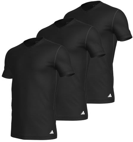 Adidas Herren Crew Neck Shirt (3pk) - Active Core Cotton Baselayer-Shirt (3er Pack)