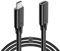 USB C Extension Cable, 20Gbps Type C Extension Cable 1m Male to Female Cable Fast Transmission High-definition Screen Projection Wire for Tablet Laptop USB-C Device External Hard Drive (1 Meters)