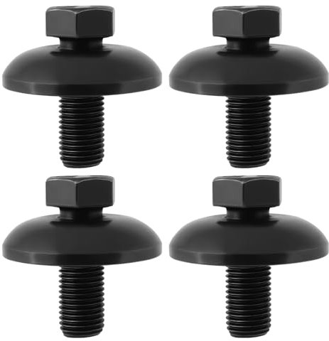 YINETTECH Lot de 4 Boulons de Lame de Tondeuse à Gazon avec Rondelle Pièce de Rechange 193003 532193003 Compatible avec Husqvarna Compatible avec AYP Compatible avec Poulan