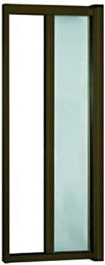 ZANZARIERA A RULLO PER PORTA/BALCONE RIDUCIBILE 150X250 SENZA FRIZIONE COLORI BIANCO, MARRONE E BRONZO (MARRONE)