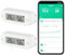 Smart Digitalthermometer Hygrometer, WiFi Innenraum Temperatur und Feuchtigkeitssensor mit App Benachrichtigungen, Mini Raumtemperaturmessgerät mit Datenspeicherung und export, kompatibel Alexa.2PCS