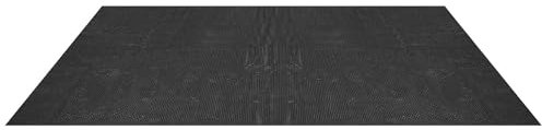 Miganeo Deluxe Film solaire rectangulaire 300 x 200 cm Noir Bâche solaire pour piscine Chauffage de piscine