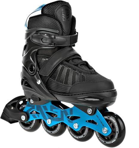 RAVEN Inline Skates Inliner für Kinder und Erwachsene OPTIONAL 2in1 mit Schlittschuhen verstellbar (Oxen Mint Anodized ohne Kufen, 38-42 (25cm-27,5cm))