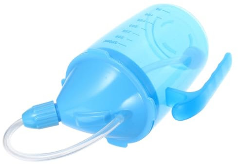 KOCKSHION Tasse de Soins pour Régime Liquide avec Couvercle Renversement Mug pour Malades et Femmes Enceintes Coloris Pratique pour Alimentation des Personnes Âgées et Handicapées