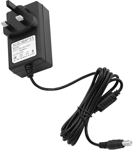 Roberts Radio Mains Adaptor, DC 7.5V 0.8A Switching Adapter for Roberts Play20 FM DAB Radio, Roberts Gemini 45 Gemini 59, Roberts Revival iStream2 Elise/Unologic UK Plug 6 feet Power Cable Lead