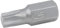 KS Tools 930.2030 10mm Bit Torx T30, 30mm de longitud, mango 10mm