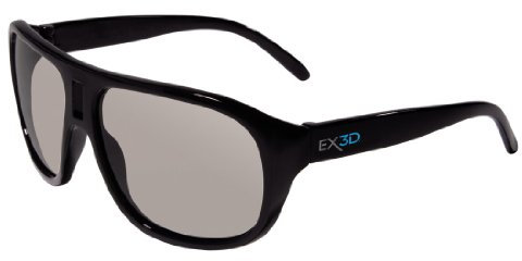 EX3D 1011 Polfilterbrille Junior Boys schwarz