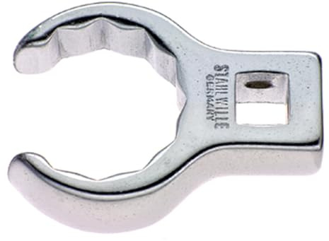STAHLWILLE Nr. 440 CROW-RING-Schlüssel Schlüsselweite 27MB 3) mm Innen-4kant 3/8 L.57,1 mm AS-drive, Chrome-Alloy-Steel, verchromt
