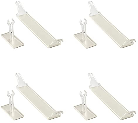 Ventanara® Schnurwickler und Stabhalter ohne Bohren Transparent für Jalousien 4er Set